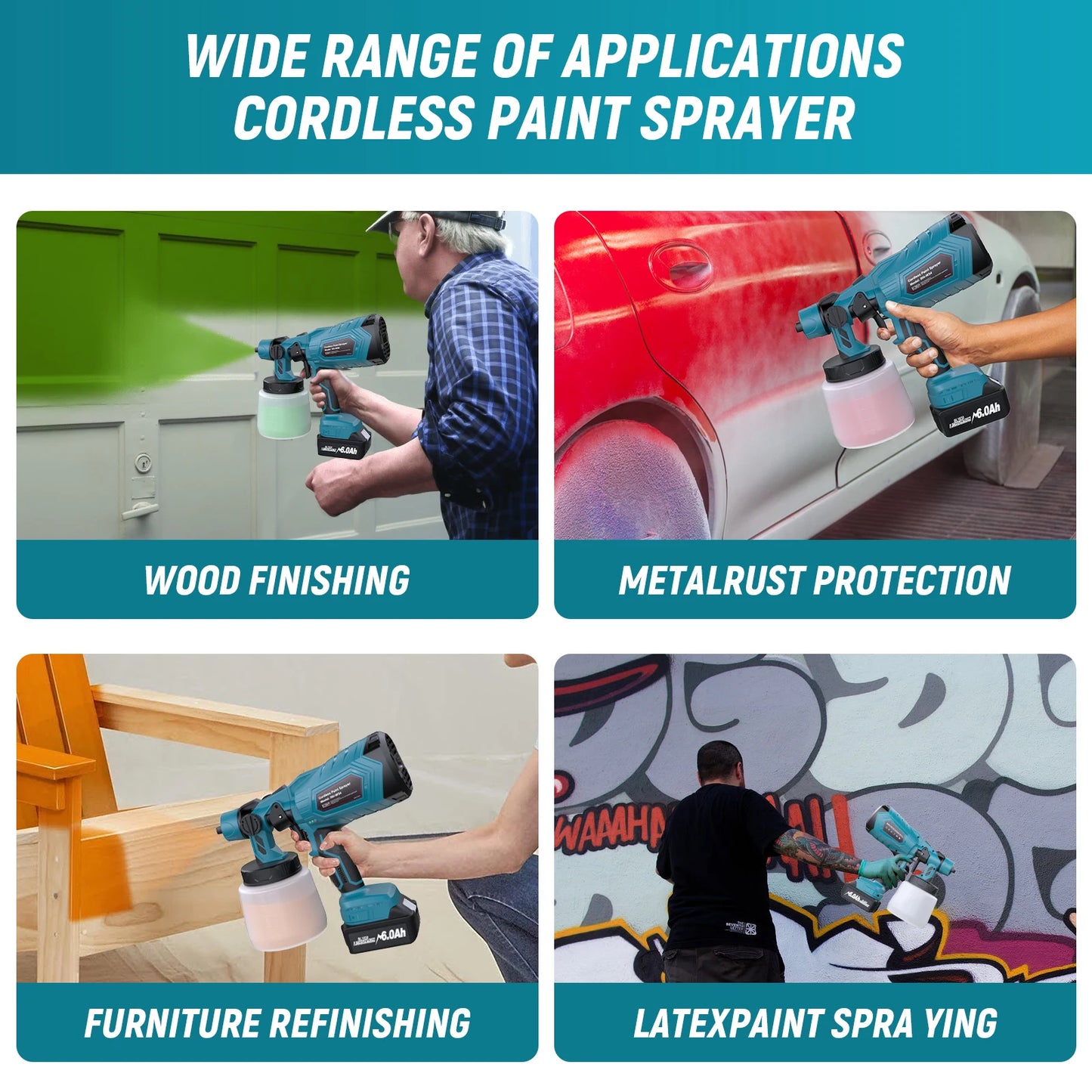 High-pressure
 
Cordless
 
Paint
 
Sprayer