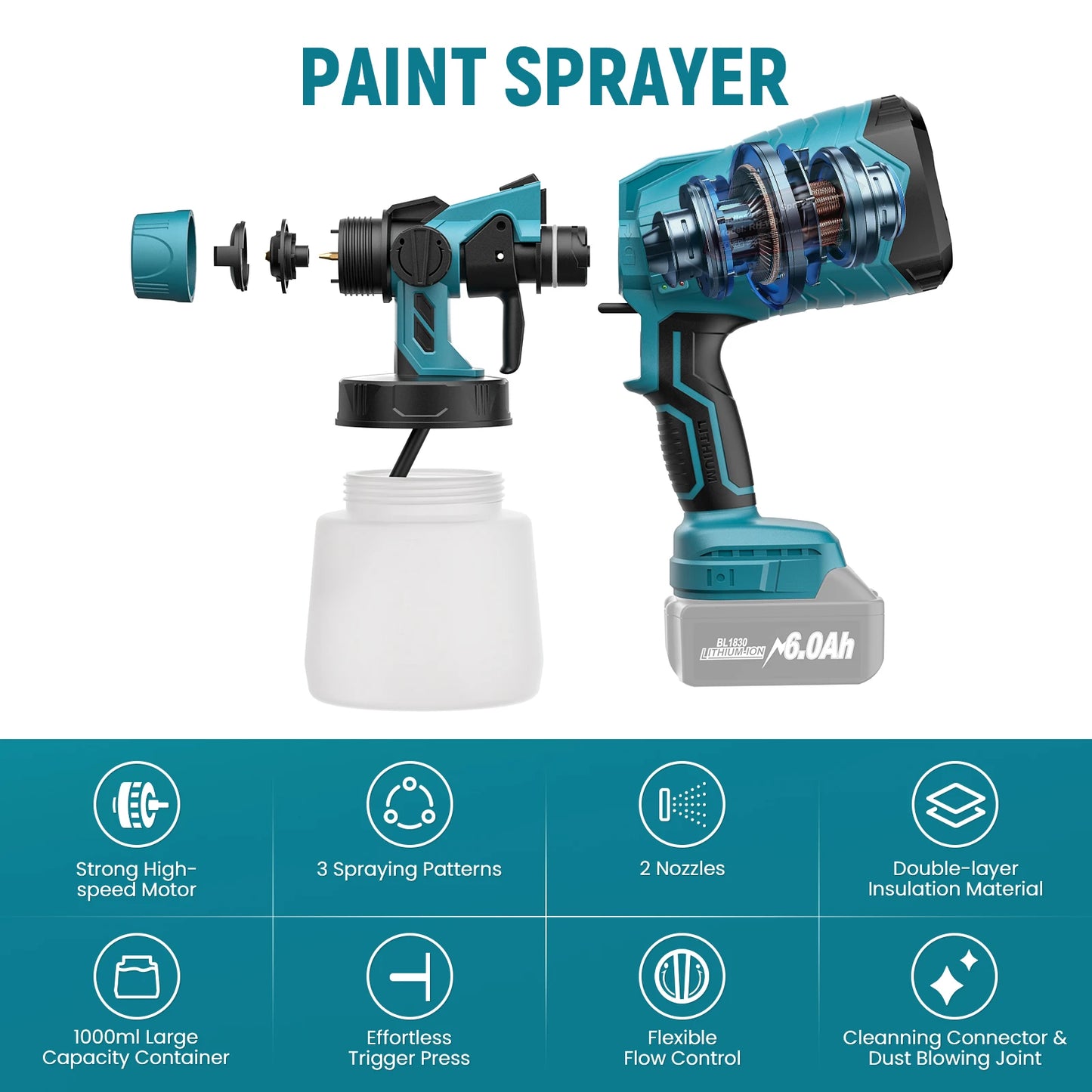 High-pressure
 
Cordless
 
Paint
 
Sprayer