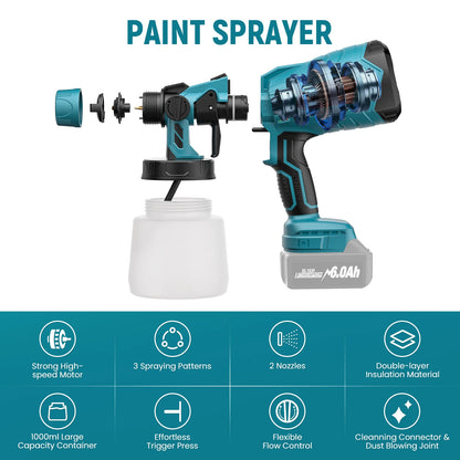 High-pressure
 
Cordless
 
Paint
 
Sprayer