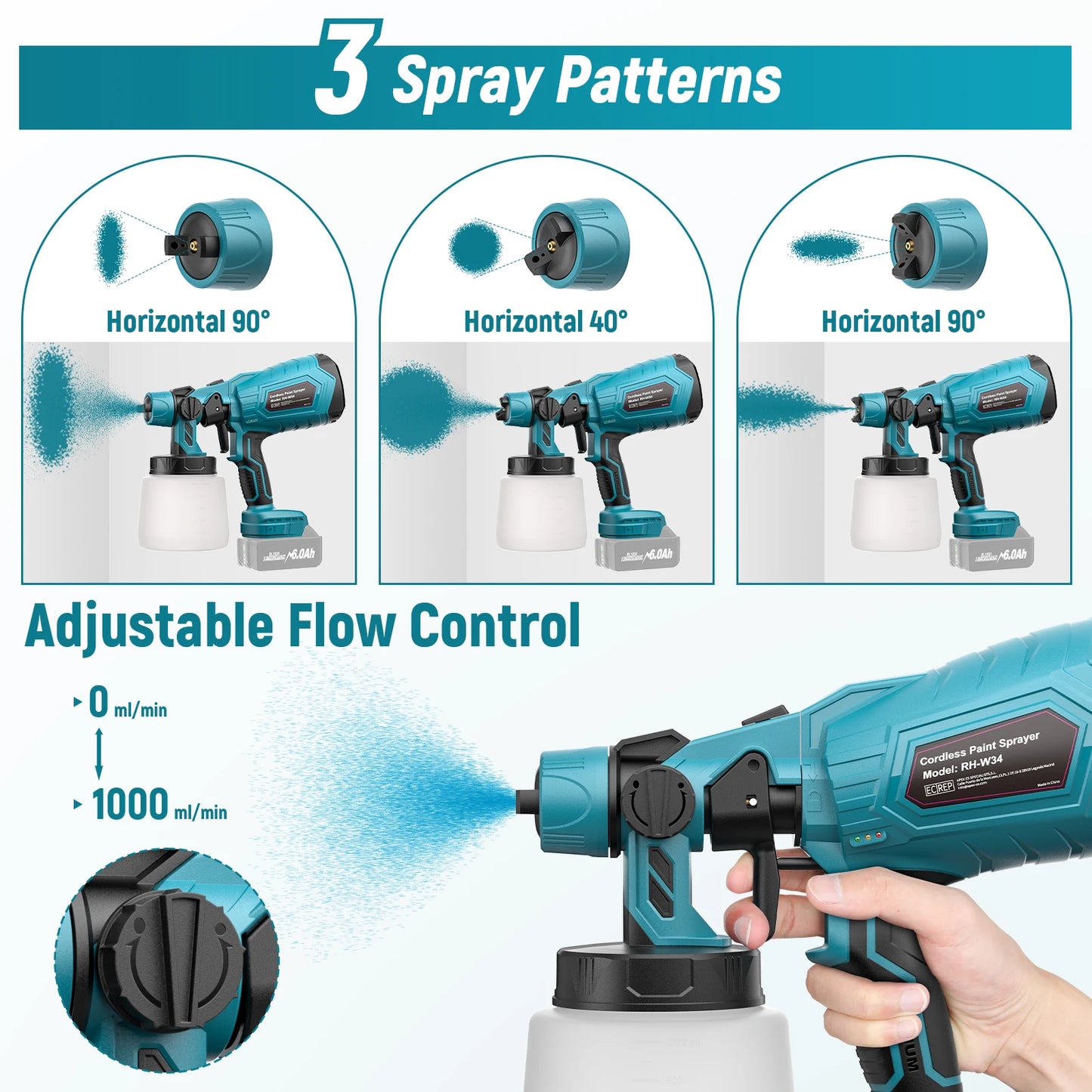 High-pressure
 
Cordless
 
Paint
 
Sprayer